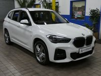 USED 2021 21 BMW X1 1.5 25e 10kWh M Sport SUV 5dr Petrol Plug-in Hybrid Auto xDrive Euro 6 (s/s) (220 ps) TECH PACK HEAD UP DISPLAY SAT NAV LEATHER HEATED SEATS HEATED STEERING WHEEL CRUISE CAMERA 1 OWNER BMW SERVICE HISTORY WARRANTY