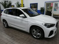 USED 2021 21 BMW X1 1.5 25e 10kWh M Sport SUV 5dr Petrol Plug-in Hybrid Auto xDrive Euro 6 (s/s) (220 ps) TECH PACK HEAD UP DISPLAY SAT NAV LEATHER HEATED SEATS HEATED STEERING WHEEL CRUISE CAMERA 1 OWNER BMW SERVICE HISTORY WARRANTY