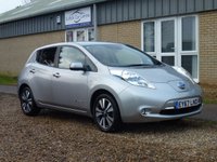 USED 2017 67 NISSAN LEAF 30kWh Tekna Hatchback 5dr Electric Auto (109 bhp) www.suffolkcarcentre.co.uk - Located at Reydon