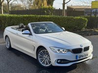 USED 2014 14 BMW 4 SERIES 2.0 420d Luxury Convertible 2dr Diesel Auto Euro 6 (s/s) (184 ps) 