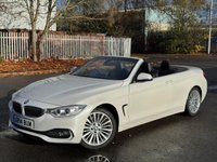 USED 2014 14 BMW 4 SERIES 2.0 420d Luxury Convertible 2dr Diesel Auto Euro 6 (s/s) (184 ps) 