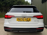 USED 2020 70 AUDI A4 AVANT 2.0 TFSI 40 Black Edition Estate 5dr Petrol S Tronic Euro 6 (s/s) (204 ps) 
