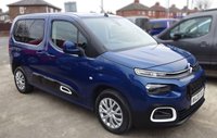 USED 2020 20 CITROEN BERLINGO 1.5 BlueHDi Feel WHEELCHAIR ACCESS WAV Auto, 3 Seats + wheelchair accessible