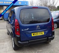 USED 2020 20 CITROEN BERLINGO 1.5 BlueHDi Feel WHEELCHAIR ACCESS WAV Auto, 3 Seats + wheelchair accessible