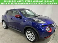 USED 2015 15 NISSAN JUKE 1.5 dCi 8v Acenta Premium SUV 5dr Diesel Manual Euro 5 (s/s) (110 ps) &pound;20 Road Tax/ AA Inspected