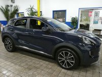 USED 2022 22 FORD PUMA 1.0T EcoBoost MHEV Titanium SUV 5dr Petrol Hybrid DCT Euro 6 (s/s) (125 ps) SPECIAL OFFER 12 MONTHS WARRANTY DRIVING ASSISTANCE PACK SAT NAV CARPLAY REAR VIEW CAMERA CRUISE CONTROL PARK ASSIST PARKING SENSORS 1 OWNER SERVICE HISTORY