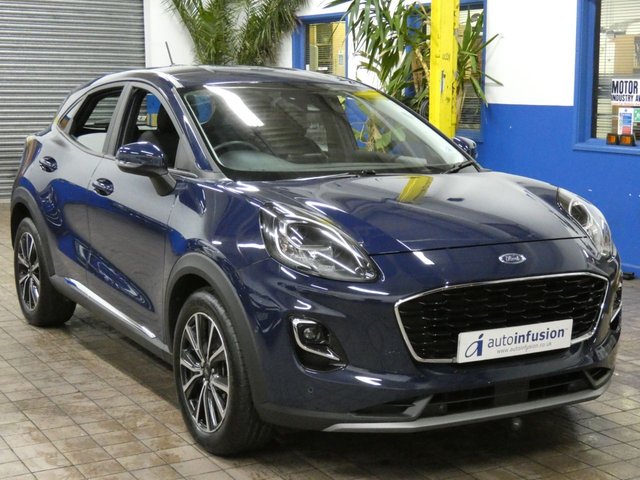 2022 22 Ford Puma 1.0T EcoBoost MHEV Titanium SUV 5dr Petrol Hybrid DCT Euro 6 (s/s) (125 ps)
