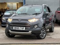 USED 2015 65 FORD ECOSPORT 1.0T EcoBoost Titanium SUV 5dr Petrol Manual 2WD Euro 5 (s/s) (125 ps) &pound;200 TO SECURE - DELIVERY AVAILBLE