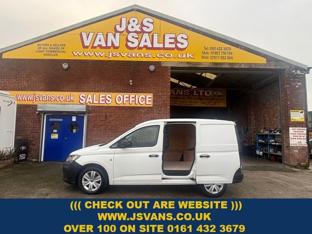 2021 VOLKSWAGEN CADDY 2.0 TDI C20 Commerce Panel Van LOW MLS SWB Euro 6
