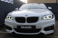 USED 2018 18 BMW 2 SERIES 2.0 218d M Sport Convertible 2dr Diesel Manual Euro 6 (s/s) (150 ps) 2 owners, Full service history, rear parking sensors, 18" alloys, electric lumbar support, leather seats, climate control, auto lights & wipers, voice command, bluetooth, sat nav...