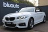USED 2018 18 BMW 2 SERIES 2.0 218d M Sport Convertible 2dr Diesel Manual Euro 6 (s/s) (150 ps) 2 owners, Full service history, rear parking sensors, 18" alloys, electric lumbar support, leather seats, climate control, auto lights & wipers, voice command, bluetooth, sat nav...