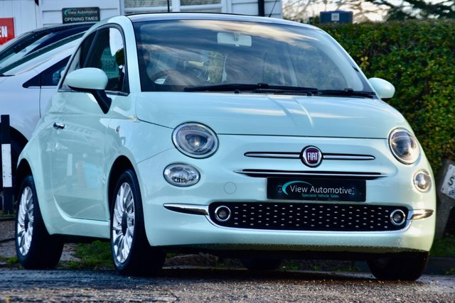 2018 18 Fiat 500 1.2 Lounge Hatchback 3dr Petrol Manual Euro 6 (s/s) (69 bhp)