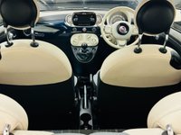 USED 2018 18 FIAT 500 1.2 Lounge Panoramic Hatchback 3 Door Petrol Manual Euro 6 (s/s) (69 bhp) ULEZ EURO 6 REAR PARKING SENSORS
