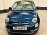 USED 2018 18 FIAT 500 1.2 Lounge Panoramic Hatchback 3 Door Petrol Manual Euro 6 (s/s) (69 bhp) ULEZ EURO 6 REAR PARKING SENSORS