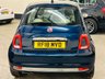 USED 2018 18 FIAT 500 1.2 Lounge Panoramic Hatchback 3 Door Petrol Manual Euro 6 (s/s) (69 bhp) ULEZ EURO 6 REAR PARKING SENSORS