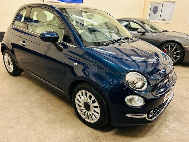 2018 18 Fiat 500 1.2 Lounge Panoramic Hatchback 3 Door Petrol Manual Euro 6 (s/s) (69 bhp)