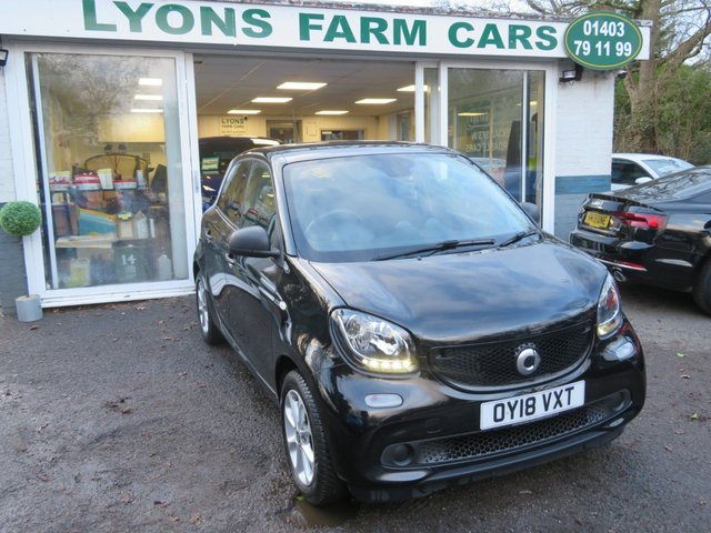 2018 18 Smart Forfour 1.0 Passion Hatchback 5dr Petrol Twinamic Euro 6 (s/s) (71 ps) Automatic