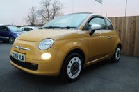 USED 2014 FIAT 500C 1.2 Colour Therapy Convertible 2dr Petrol Manual Euro 6 (s/s) (69 bhp) VIEW AND RESERVE ONLINE OR CALL 01527-853940 FOR MORE INFO.