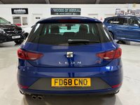 USED 2018 68 SEAT LEON 2.0 TSI FR Sport Hatchback 5dr Petrol DSG Euro 6 (s/s) (190 ps) DIGIDASH+CARPLAY+F/RPARK+NAV