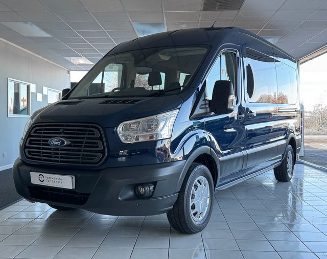 2017 67 Ford Transit 2.2 TDCi 410 HDT Trend Minibus 5dr Diesel Manual L3 H2 (15 seats) (196 g/km, 123 bhp)
