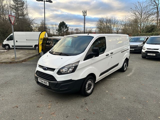 2014 64 Ford Transit Custom 2.2 TDCi 310 ECOnetic Panel Van 5dr Diesel Manual L2 H1 (162 g/km, 98 bhp)