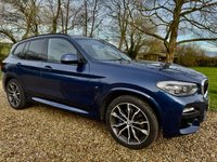 USED 2019 69 BMW X3 2.0 20d M Sport SUV 5dr Diesel Auto xDrive Euro 6 (s/s) (190 ps) 1 PRIVATE LADY OWNER FROM NEW // FULL BMW SERVICE HISTORY//PARK CAMERA//FULL LEATHER 