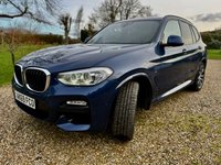USED 2019 69 BMW X3 2.0 20d M Sport SUV 5dr Diesel Auto xDrive Euro 6 (s/s) (190 ps) 1 PRIVATE LADY OWNER FROM NEW // FULL BMW SERVICE HISTORY//PARK CAMERA//FULL LEATHER 