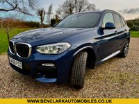 USED 2019 69 BMW X3 2.0 20d M Sport SUV 5dr Diesel Auto xDrive Euro 6 (s/s) (190 ps) 1 PRIVATE LADY OWNER FROM NEW // FULL BMW SERVICE HISTORY//PARK CAMERA//FULL LEATHER 