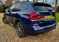 USED 2019 69 BMW X3 2.0 20d M Sport SUV 5dr Diesel Auto xDrive Euro 6 (s/s) (190 ps) 2 PRIVATE OWNERS FROM NEW // FULL BMW SERVICE HISTORY//PARK CAMERA//FULL HEATED  BLACK LEATHER UPHOLSTERY//SELF -PARKING// 