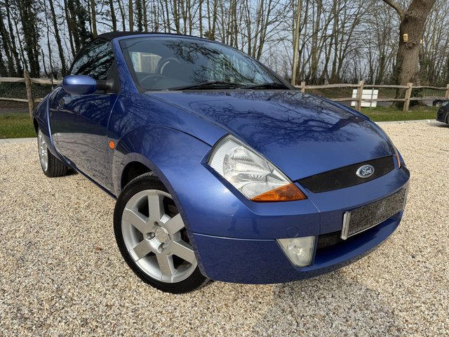 2004 04 Ford Street KA 1.6 Luxury Convertible 2dr Petrol Manual (189 g/km, 94 bhp)