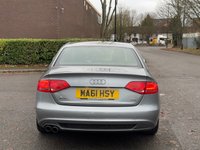 USED 2011 61 AUDI A4 2.0 TDI S line Saloon 4dr Diesel Manual Euro 5 (s/s) (136 ps) 