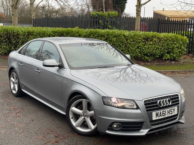 2011 61 Audi A4 2.0 TDI S line Saloon 4dr Diesel Manual Euro 5 (s/s) (136 ps)