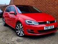 USED 2017 17 VOLKSWAGEN GOLF 1.6 TDI BlueMotion Tech GT Edition Hatchback 5dr Diesel DSG Euro 6 (s/s) (110 ps) 