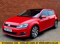 USED 2017 17 VOLKSWAGEN GOLF 1.6 TDI BlueMotion Tech GT Edition Hatchback 5dr Diesel DSG Euro 6 (s/s) (110 ps) 