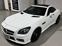 USED 2015 15 MERCEDES-BENZ SLK 1.8 SLK200 AMG Sport Convertible 2dr Petrol G-Tronic+ Euro 5 (s/s) (184 ps) 