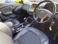 USED 2015 15 HYUNDAI IX35 1.7 CRDi SE SUV 5dr Diesel Manual Euro 5 (s/s) (Nav) (115 ps) SAT NAV/HALF LEATHER