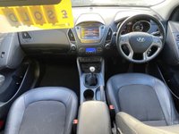 USED 2015 15 HYUNDAI IX35 1.7 CRDi SE SUV 5dr Diesel Manual Euro 5 (s/s) (Nav) (115 ps) SAT NAV/HALF LEATHER