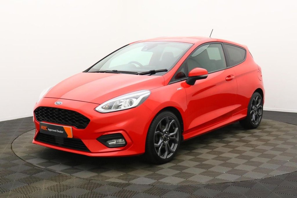 USED 2018 18 FORD FIESTA 1.0T EcoBoost ST-Line Hatchback 3dr Petrol Manual Euro 6 (s/s) (140 ps) Sat Nav Apple Car Play