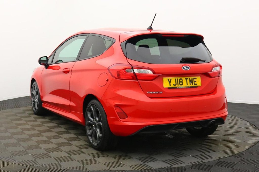 USED 2018 18 FORD FIESTA 1.0T EcoBoost ST-Line Hatchback 3dr Petrol Manual Euro 6 (s/s) (140 ps) Sat Nav Apple Car Play