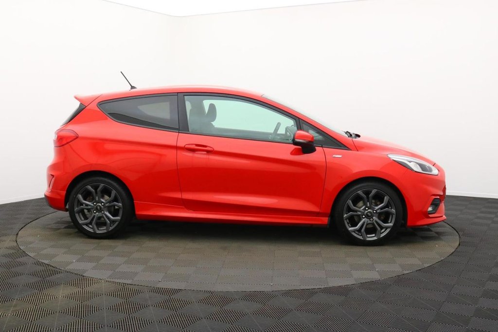 USED 2018 18 FORD FIESTA 1.0T EcoBoost ST-Line Hatchback 3dr Petrol Manual Euro 6 (s/s) (140 ps) Sat Nav Apple Car Play