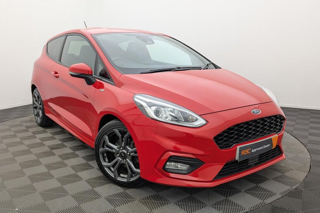 USED 2018 18 FORD FIESTA 1.0T EcoBoost ST-Line Hatchback 3dr Petrol Manual Euro 6 (s/s) (140 ps) Sat Nav Apple Car Play