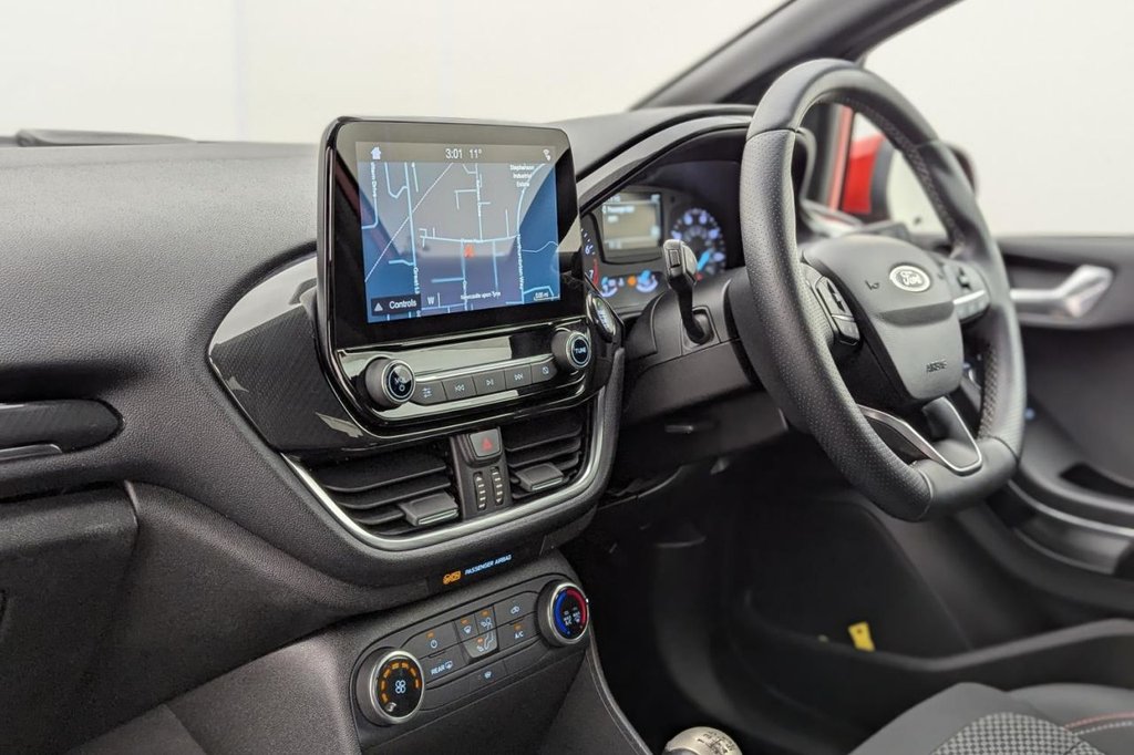 USED 2018 18 FORD FIESTA 1.0T EcoBoost ST-Line Hatchback 3dr Petrol Manual Euro 6 (s/s) (140 ps) Sat Nav Apple Car Play