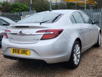 USED 2016 16 VAUXHALL INSIGNIA 1.6 CDTi ecoFLEX Elite Nav Hatchback 5dr Diesel Manual Euro 6 (s/s) (136 ps) FRONT + REAR PARKING SENSORS