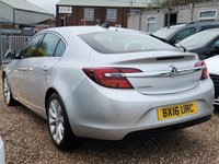 USED 2016 16 VAUXHALL INSIGNIA 1.6 CDTi ecoFLEX Elite Nav Hatchback 5dr Diesel Manual Euro 6 (s/s) (136 ps) FRONT + REAR PARKING SENSORS