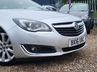 USED 2016 16 VAUXHALL INSIGNIA 1.6 CDTi ecoFLEX Elite Nav Hatchback 5dr Diesel Manual Euro 6 (s/s) (136 ps) FRONT + REAR PARKING SENSORS