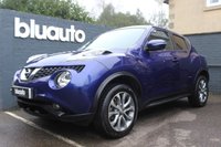USED 2016 66 NISSAN JUKE 1.6 Tekna SUV 5dr Petrol XTRON Euro 6 (117 ps) Heated Front Seats, Black Leather Interior, Satellite Navigation, Cruise Control, Rear Camera, 360 Parking Cameras