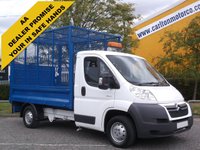 USED 2008 58 CITROEN RELAY 35 L2 Refuge-Caged Dropside+T/Lift 39K Free uk Delivery  