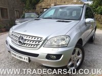 USED 2006 M MERCEDES-BENZ ML 500 5.0 V8 SPORT FINANCE - PX - DELIVERY