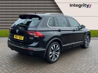 USED 2017 67 VOLKSWAGEN TIGUAN 2.0 TDI R-Line SUV 5dr Diesel DSG 4Motion Euro 6 (s/s) (150 ps) Deep Black - Pan Roof - PDC