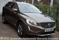 USED 2014 64 VOLVO XC60 2.0 D4 SE LUX NAV 5 DOOR 8-SPEED AUTO 179 BHP (EURO 6) Sat Nav / Cruise / DAB